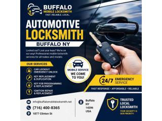 Reliable Automotive Locksmith Buffalo NY for Fast Mobile Car Lockout Help