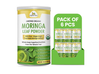 Source Organic Moringa Powder for Your Brand from Wholistic Zone