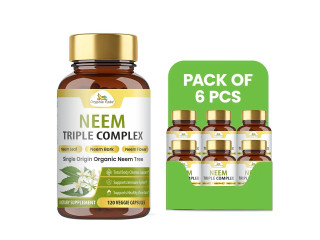 Bulk Neem Supplement with Triple Neem Blend | Wholistic Zone