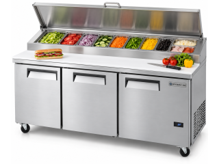 Commercial Sandwich And Salad Prep Table