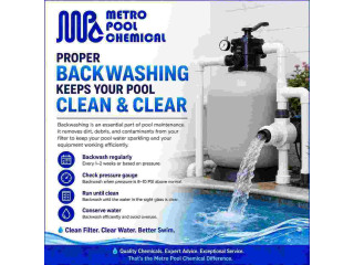 DE Pool Filter Backwashing Guide for Clean Water