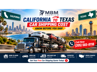 Ship a Car From California to Texas With Trusted Service
