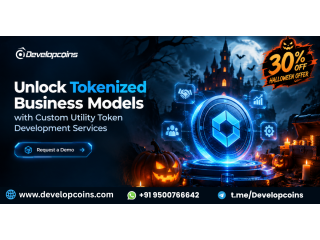 Unlock Tokenized Business Models with Custom Utility Token Development Services