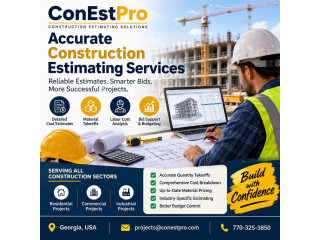 ConEstPro – Accurate Construction Estimating Services for Every Project