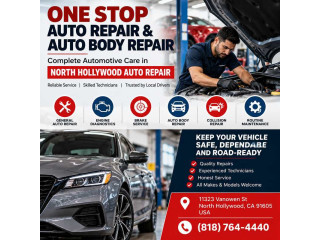 North Hollywood Auto Repair | One Stop Auto Repair & Auto Body Repair