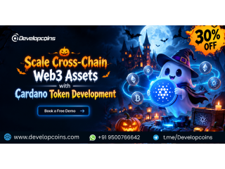 Scale Cross-Chain Web3 Assets with Cardano Token Development – Save 30%