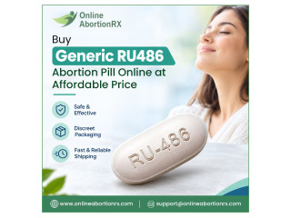 Buy Generic RU486 Abortion Pill Online at Affordable Price