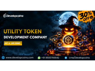 Build Powerful Digital Ecosystems with Utility Token Development – Get 30% OFF This Halloween